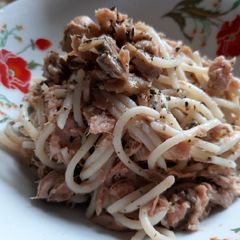 A picture of Gerd friendly tuna pasta.