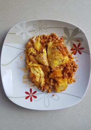 O poză a rețetei Musaca de cartofi.