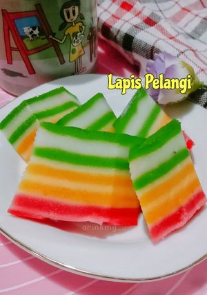 Foto resep Kue Lapis Pelangi