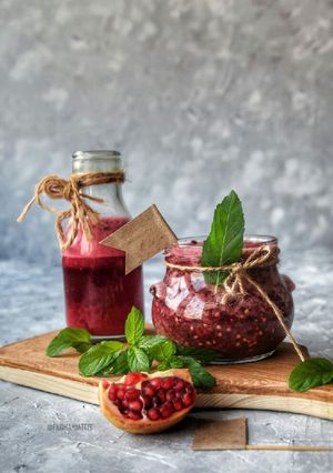 عکسی از دستور نازخاتون با آب انار
