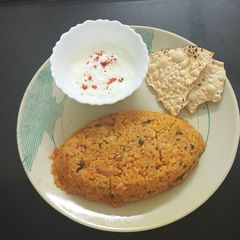 Tangy Roasted Tomato Onion Rice | Quick Leftover Rice Transformation A picture of Tangy Roasted Tomato Onion Rice | Quick Leftover Rice Transformation.