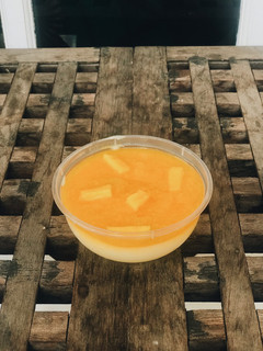 Foto resep Snack MPASI Milky Mango Pudding