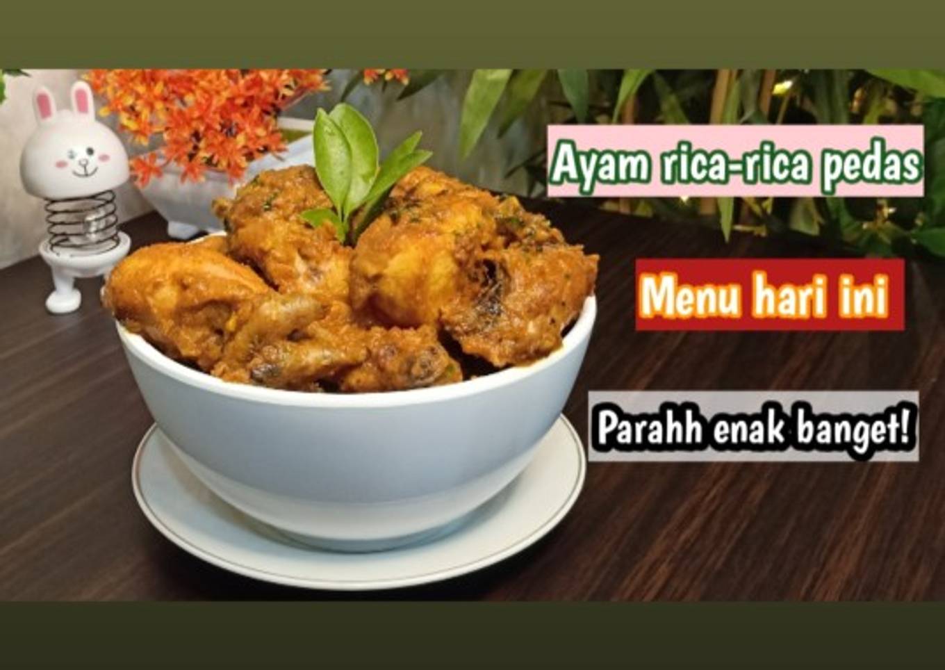 Resep Ayam Rica-rica Super Pedas Gurih Dan Enak
