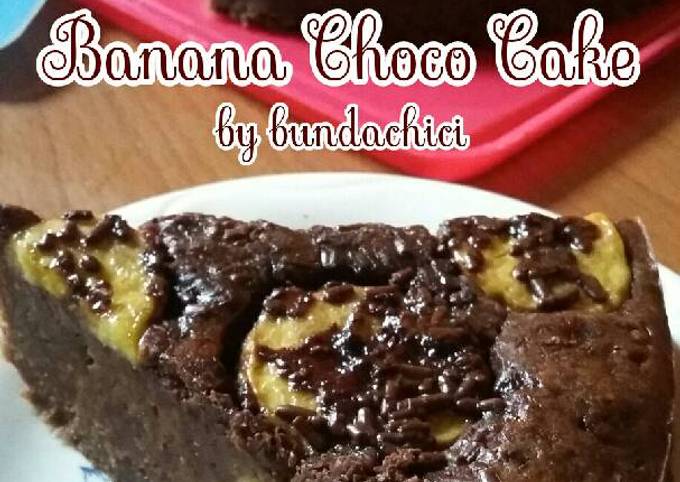 Resep Banana Choco Cake Oleh Iti Resti Nsh - Cookpad