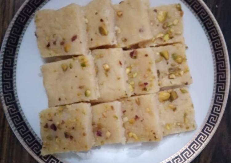 Recipe of Coconut Barfi