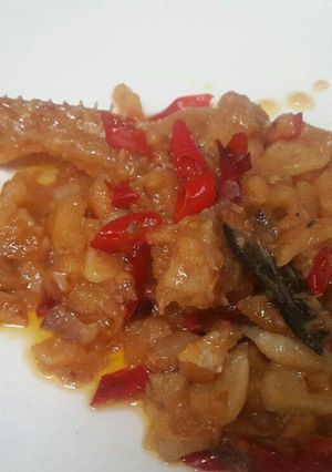 Foto resep Tumis Ikan asin gabus