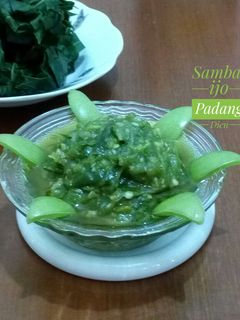 Foto resep Sambal ijo ala RM. Padang