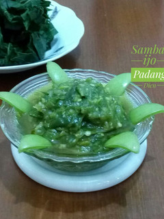 Foto resep Sambal ijo ala RM. Padang