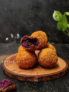Foto resep Bola-bola ubi isi Cokelat