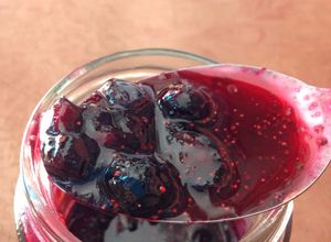 Foto resep Blueberry jam homemade