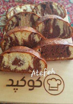 عکسی از دستور کیک زبرا❣