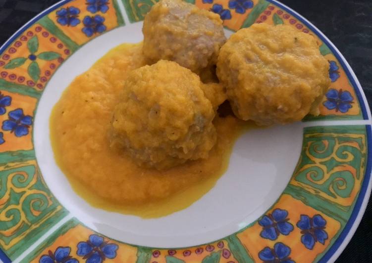 Albóndigas de ternera 🧆 en salsa de zanahoria 🥕 [MAMBO]