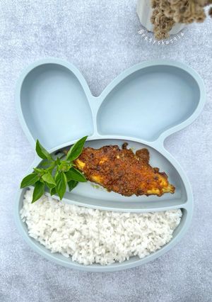 Foto resep Ikan Simba Panggang Bumbu Kacang (Menu Bocil)