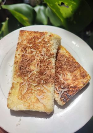 Foto resep Roti Bakar Keju Milo