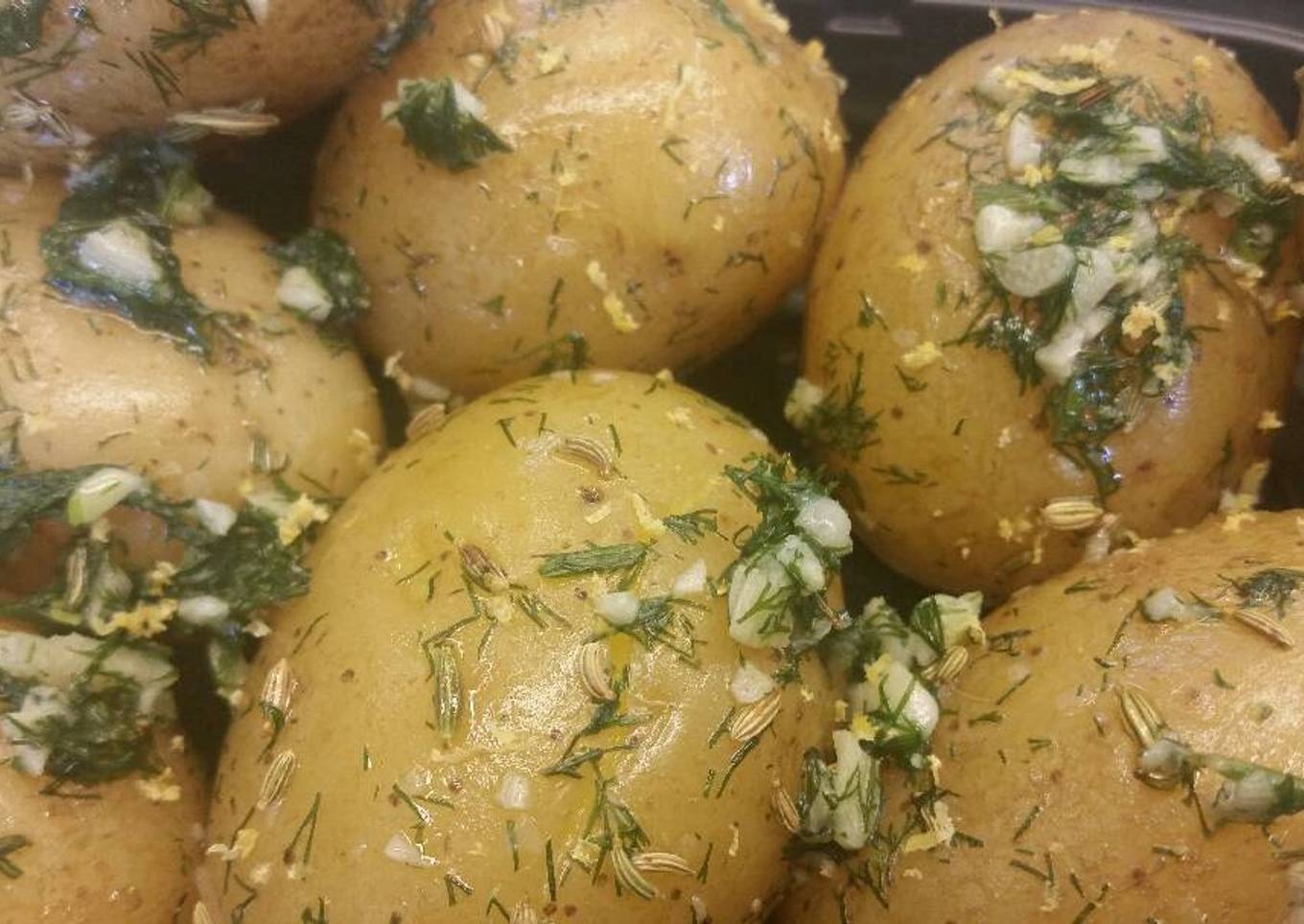 Yukon Potatoes w/ Fennel & Dill