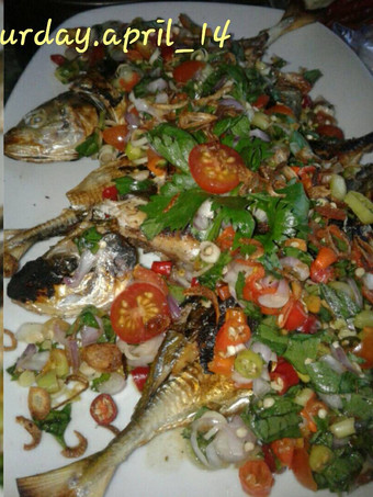 Cara Membuat Ikan bakar teriyaki sambal matah Ekonomis Untuk Dijual