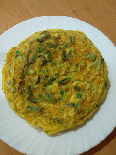 Una foto de Tortilla verde