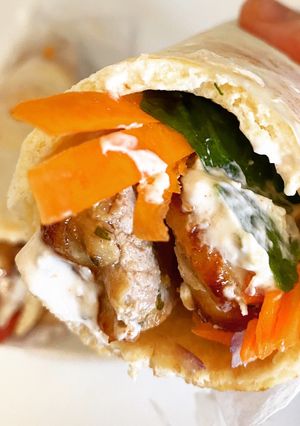 Una foto de Kebab de pollo keto
