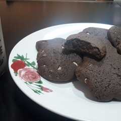 Una foto de Galletitas de chocolate fácil