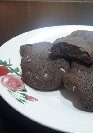 Una foto de Galletitas de chocolate fácil