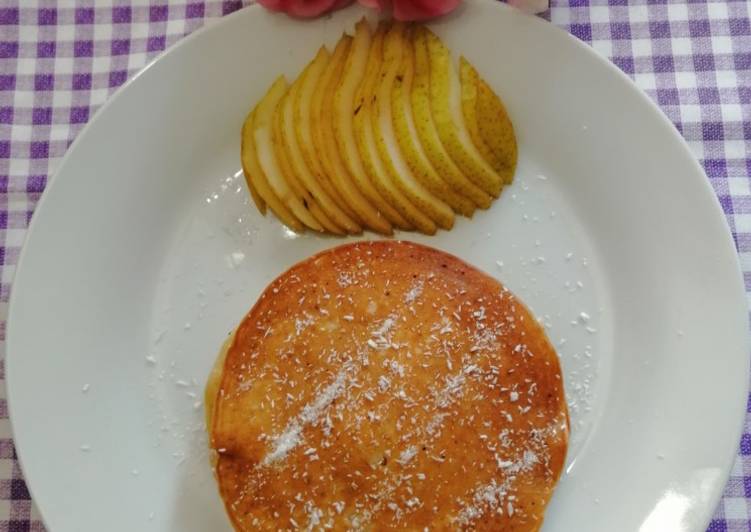 Recipe of Speedy Coconut pancakes