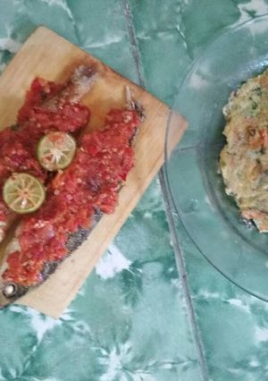 Foto resep Bandeng lumur sambal ala anak kost