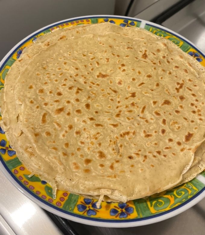 Une photo de Crêpes à l’avoine