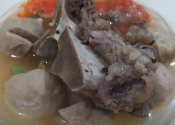 Resep Terbaru Bakso tulang sapi Paling Enak