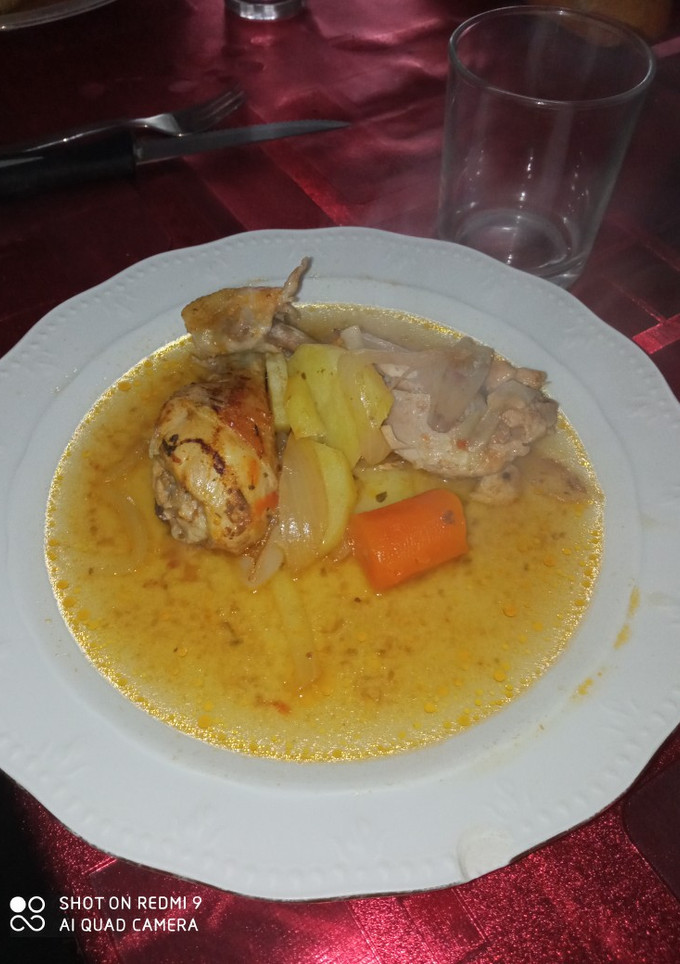 Una foto de Pollo al horno