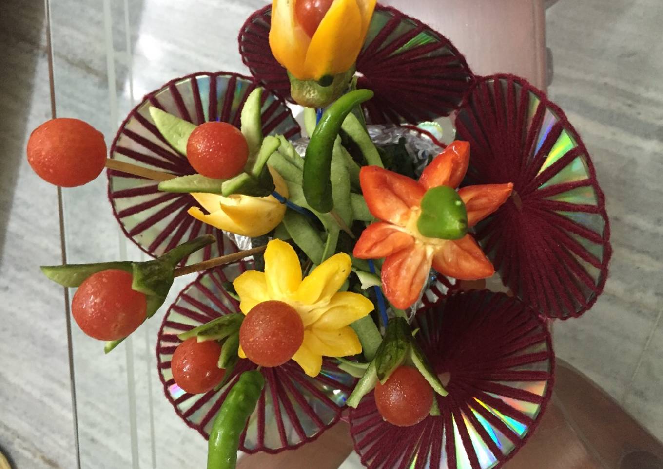Recipe of Any-night-of-the-week Cherry tomato & capsicum salad