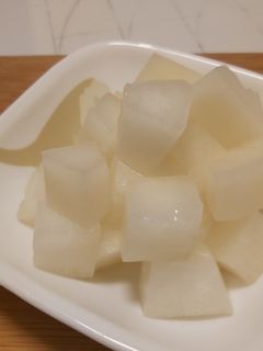 涼拌檸檬冬瓜 的食譜成品照片