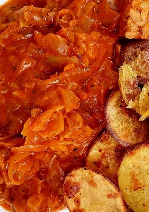 Vegán székelykáposzta recept fotója