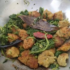 A picture of Spinach with vada # Monthly Meal Plan. Month of January.