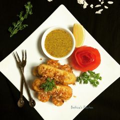 A picture of Paneer Fingers.