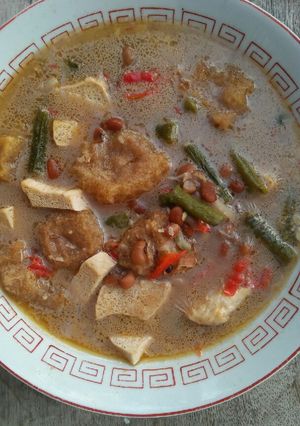 Foto resep Sayur Kacang Tholo Krecek