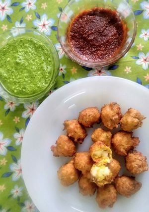 चीज़ स्वीट कॉर्न पकोड़ा रेसिपी मुख्य फोटो
