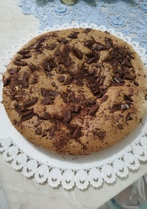 Foto di Torta con yogurt alla banana e cioccolato fondente