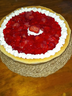 Una foto de Tarta de frutillas