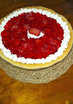 Una foto de Tarta de frutillas