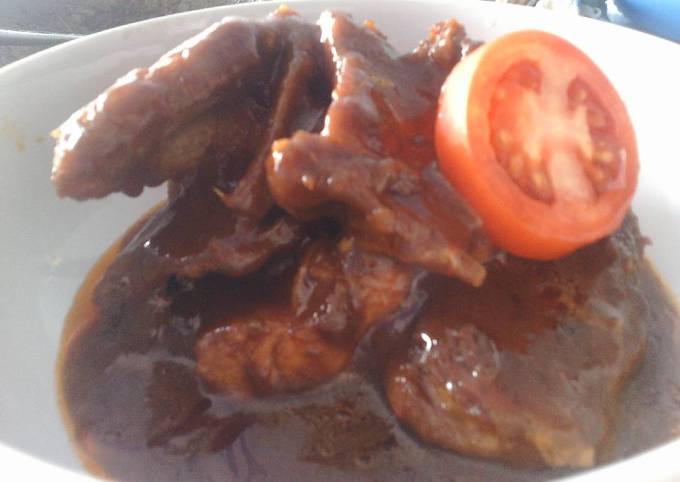 Semur daging ayam