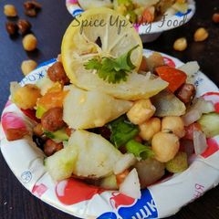 Aloo Chana Chaat A picture of Aloo Chana Chaat.