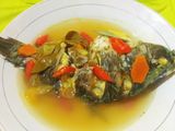 Ikan mas pindang ala ibu
