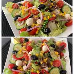 سلطة 🥗خفيفة-レシピのメイン写真