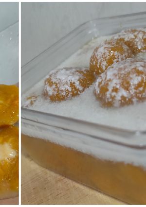 Foto resep "Klepon" Ubi Kuah Santan (Kolak Biji Salak Lembut Isi Susu)