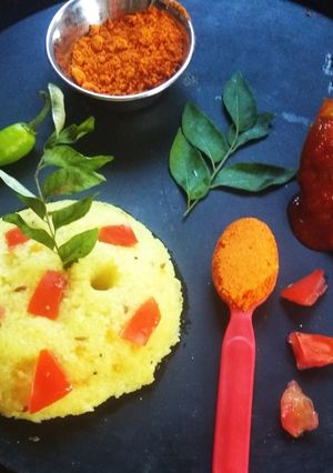 A picture of Tomato upma.