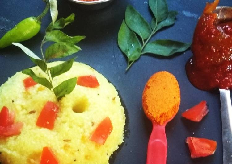 Step-by-Step Guide to Prepare Any-night-of-the-week Tomato  upma