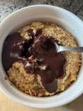 Baked oatmeal με σοκολάτα σόγιας!