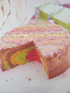 Foto di Torta arcobaleno
