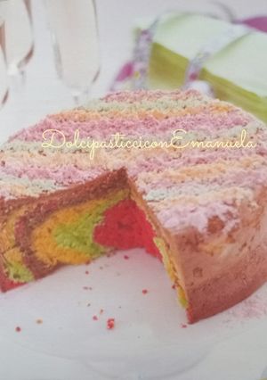 Foto di Torta arcobaleno
