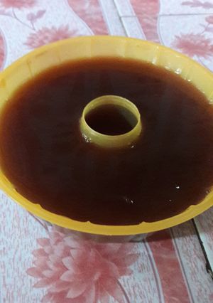 Foto resep Puding gula merah sederhana